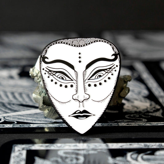 MYSTIC ISLANDS MASK PIN
