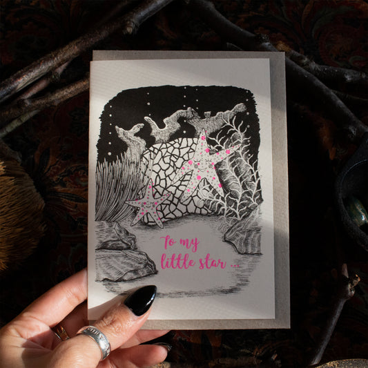 LITTLE STAR GREETING CARD