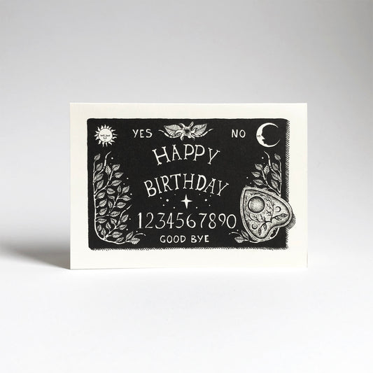 OUIJA BIRTHDAY GREETING CARD