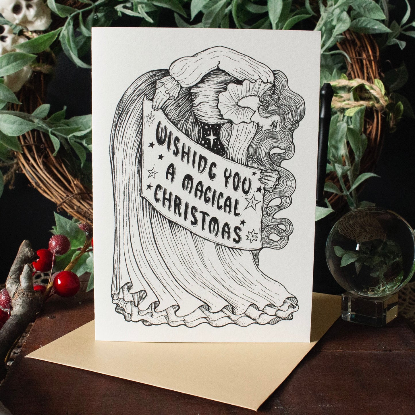 MAGICAL CHRISTMAS GREETING CARD