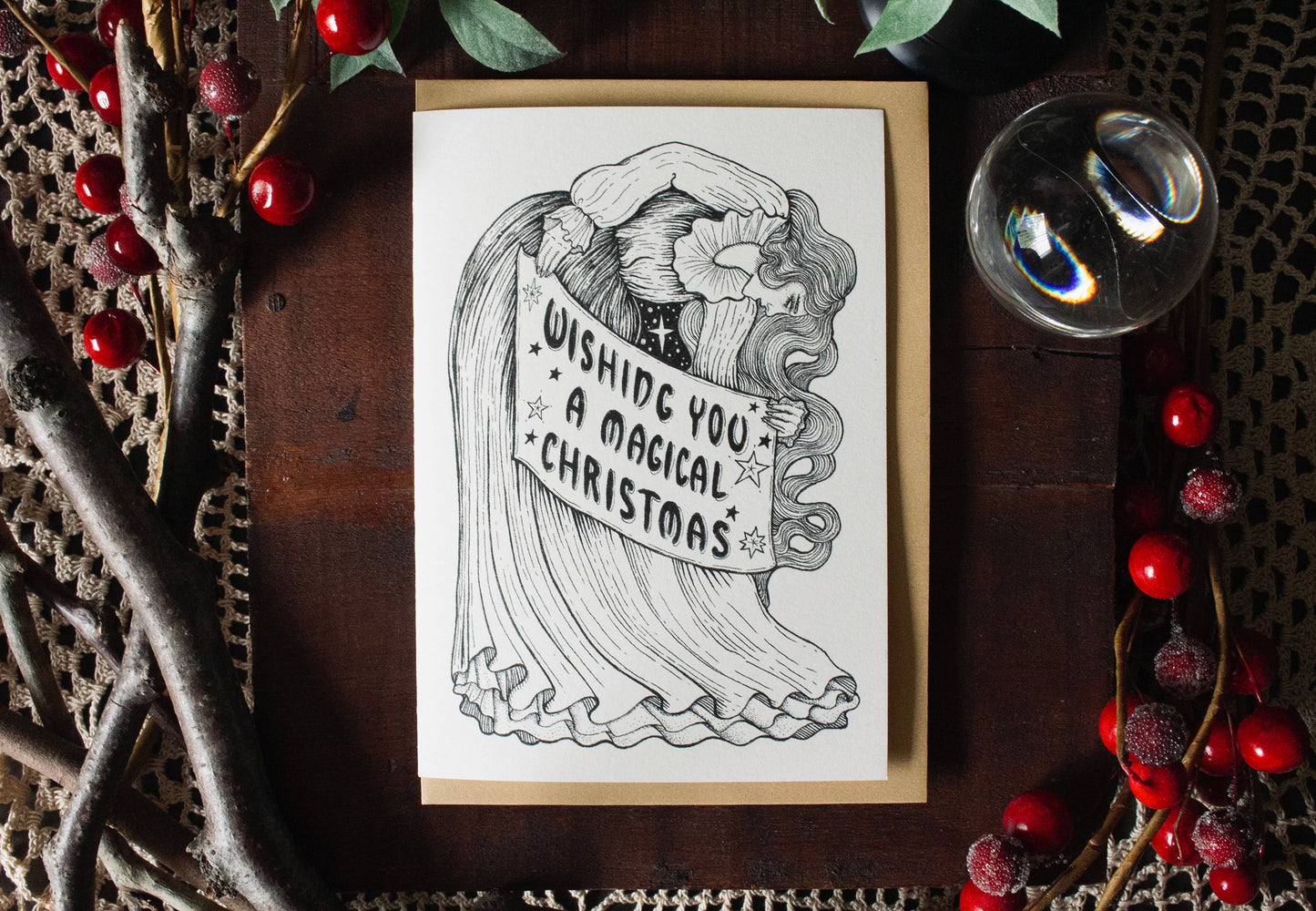 MAGICAL CHRISTMAS GREETING CARD