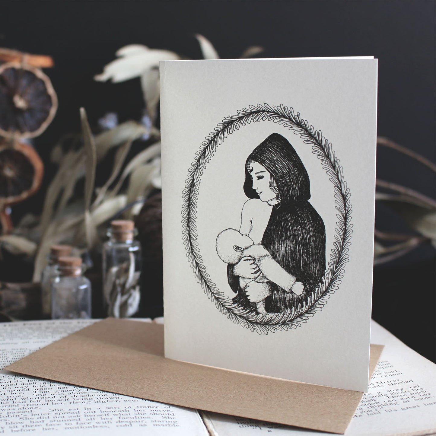 WITCHY MOTHER GREETING CARD