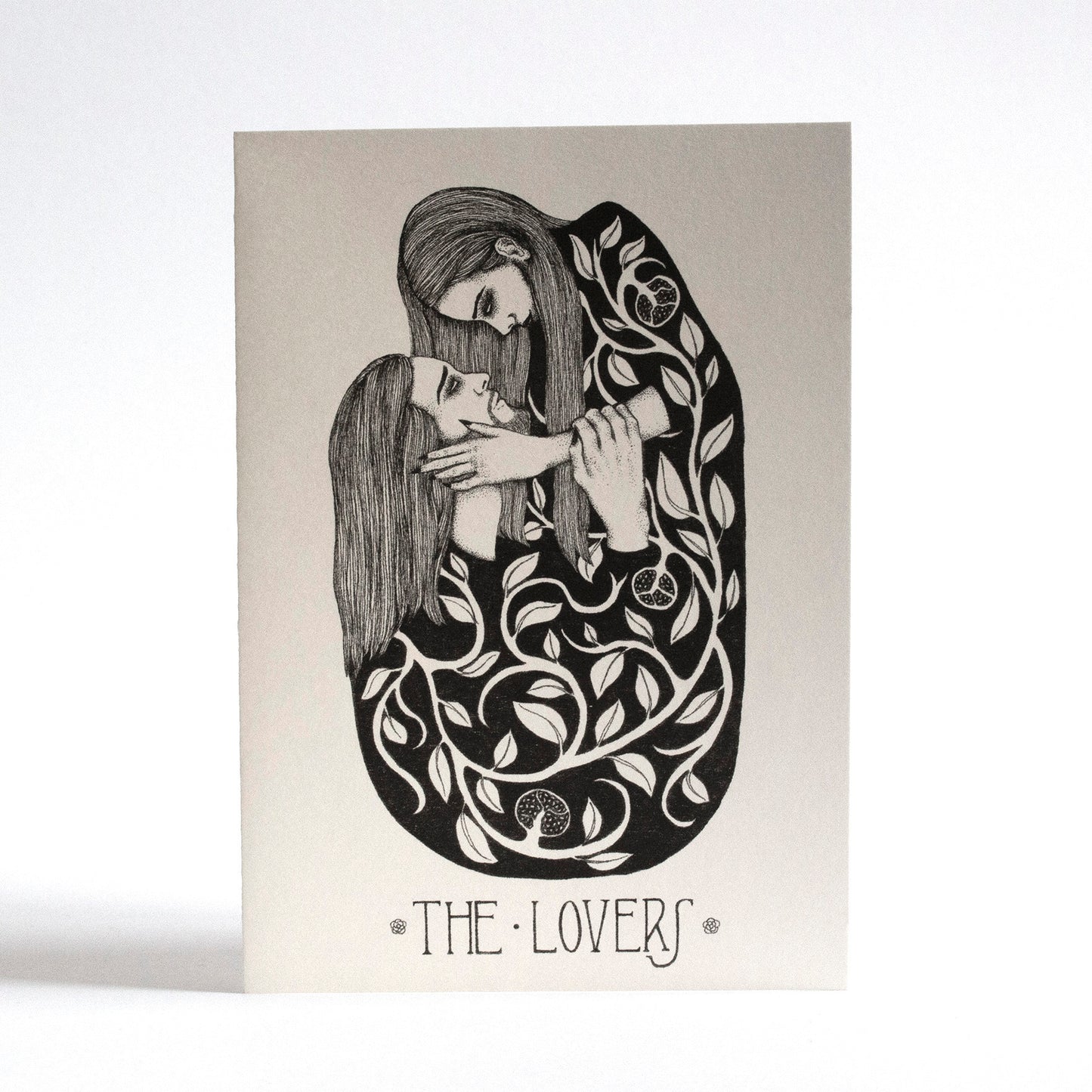 THE LOVERS GREETING CARD